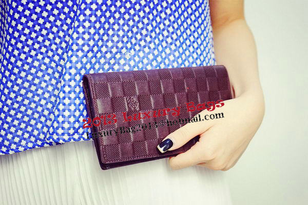 Louis Vuitton Damier Infini Leather Brazza Wallet LV62665 Louis Vuitton Damier Infini Leather Brazza Wallet LV62665