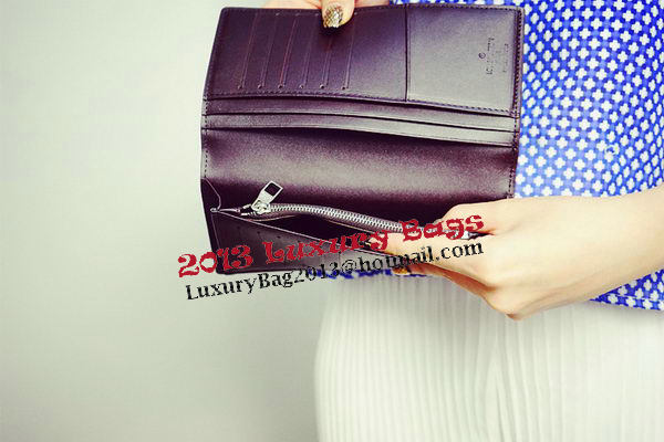 Louis Vuitton Damier Infini Leather Brazza Wallet LV62665 Louis Vuitton Damier Infini Leather Brazza Wallet LV62665