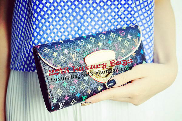 Louis Vuitton Monogram Multicolore Eugenie Wallet M60123 Louis Vuitton Monogram Multicolore Eugenie Wallet M60123