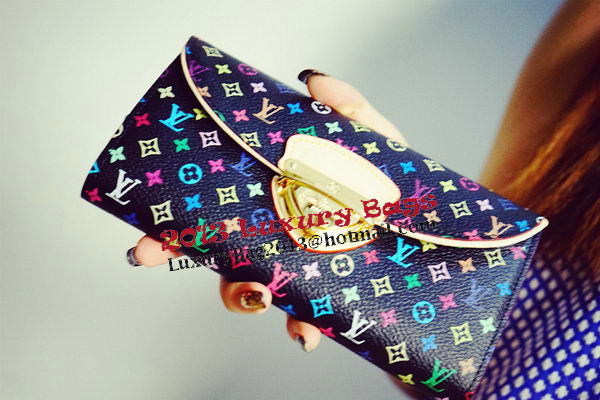 Louis Vuitton Monogram Multicolore Eugenie Wallet M60123 Louis Vuitton Monogram Multicolore Eugenie Wallet M60123