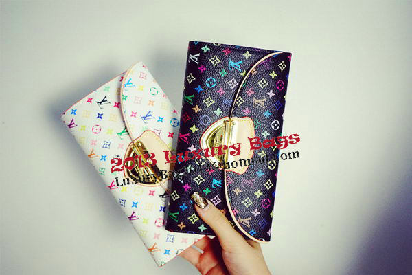 Louis Vuitton Monogram Multicolore Eugenie Wallet M60123 Louis Vuitton Monogram Multicolore Eugenie Wallet M60123