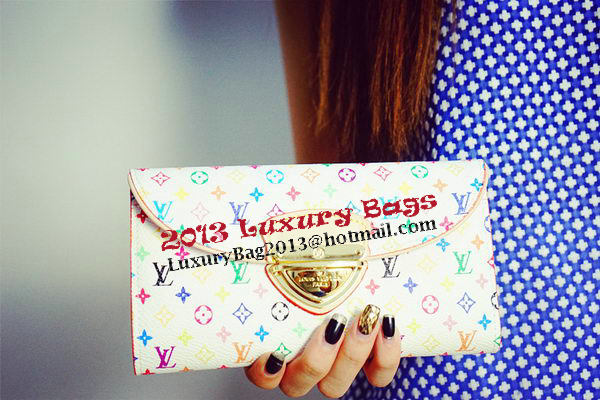 Louis Vuitton Monogram Multicolore Eugenie Wallet M60123 Louis Vuitton Monogram Multicolore Eugenie Wallet M60123