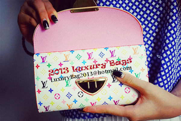 Louis Vuitton Monogram Multicolore Eugenie Wallet M60123 Louis Vuitton Monogram Multicolore Eugenie Wallet M60123