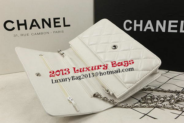 Chanel mini Flap Bag Original Sheepskin Leather A33814 OffWhite Chanel mini Flap Bag Original Sheepskin Leather A33814 OffWhite