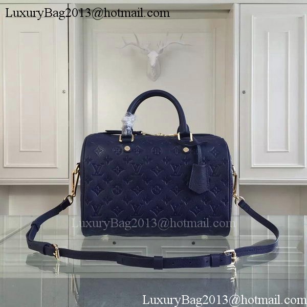 Louis Vuitton Monogram Empreinte Speedy BANDOULIERE 30 M91330 Royal Louis Vuitton Monogram Empreinte Speedy BANDOULIERE 30 M91330 Royal