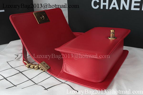 Boy Chanel mini Flap Bag Original Sheepskin A67085 Dark Red Boy Chanel mini Flap Bag Original Sheepskin A67085 Dark Red