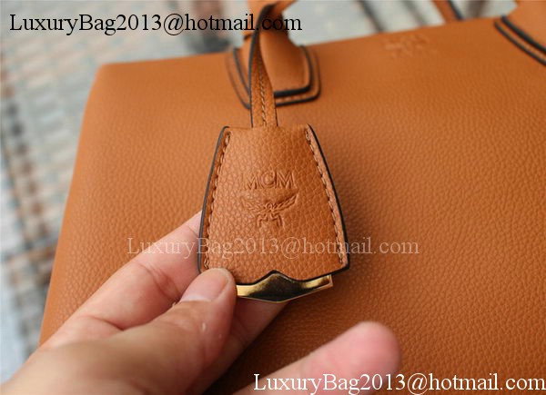MCM Milla Tote Bag Calfskin Leather MCM1180 Wheat MCM Milla Tote Bag Calfskin Leather MCM1180 Wheat