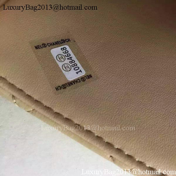 Chanel Classic Flap Bag Original Sheepskin Leather A5171 Apricot Chanel Classic Flap Bag Original Sheepskin Leather A5171 Apricot