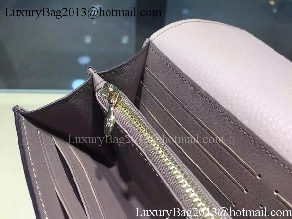 Louis Vuitton Litchi Leather LOUISE WALLET M60766 Light Pink Louis Vuitton Litchi Leather LOUISE WALLET M60766 Light Pink