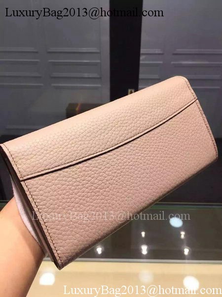 Louis Vuitton Litchi Leather LOUISE WALLET M60766 Light Pink Louis Vuitton Litchi Leather LOUISE WALLET M60766 Light Pink