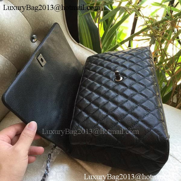 Chanel Classic Top Handle Bag Original Cannage Pattern A95168 Black&Red Chanel Classic Top Handle Bag Original Cannage Pattern A95168 Black&Red