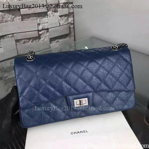 Chanel Classic Flap Bag Black Original Calfskin Leather CHA6059 Blue Chanel Classic Flap Bag Black Original Calfskin Leather CHA6059 Blue