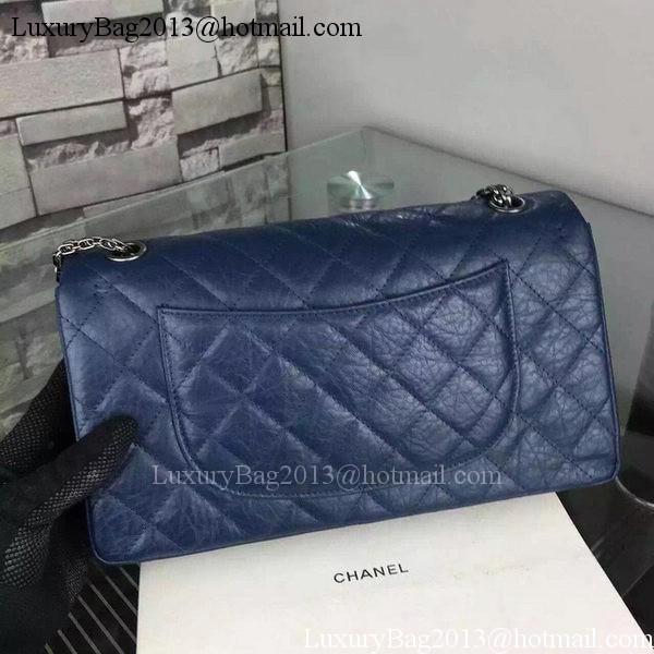 Chanel Classic Flap Bag Black Original Calfskin Leather CHA6059 Blue Chanel Classic Flap Bag Black Original Calfskin Leather CHA6059 Blue