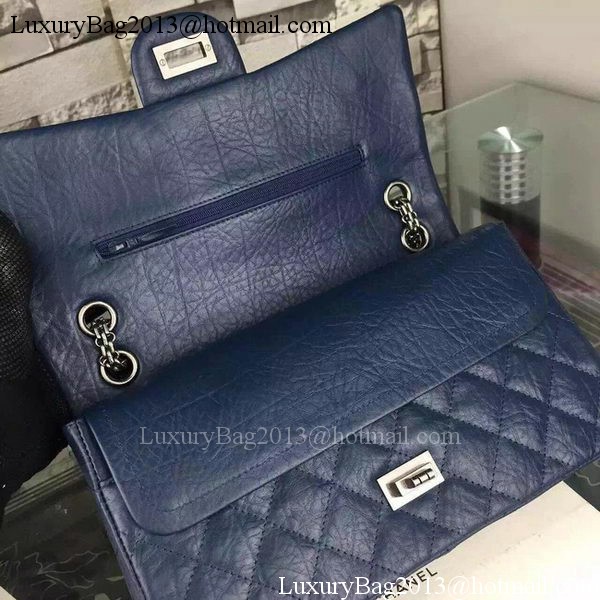 Chanel Classic Flap Bag Black Original Calfskin Leather CHA6059 Blue Chanel Classic Flap Bag Black Original Calfskin Leather CHA6059 Blue