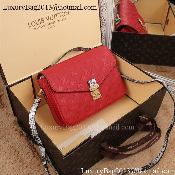 Louis Vuitton Monogram Empreinte Pochette Metis Bags M40780 Louis Vuitton Monogram Empreinte Pochette Metis Bags M40780