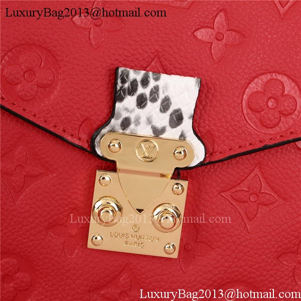 Louis Vuitton Monogram Empreinte Pochette Metis Bags M40780 Louis Vuitton Monogram Empreinte Pochette Metis Bags M40780