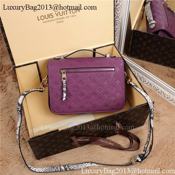 Louis Vuitton Monogram Empreinte Pochette Metis Bags M40780 Louis Vuitton Monogram Empreinte Pochette Metis Bags M40780