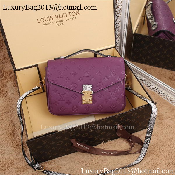 Louis Vuitton Monogram Empreinte Pochette Metis Bags M40780 Louis Vuitton Monogram Empreinte Pochette Metis Bags M40780