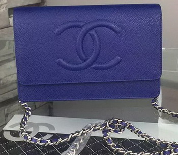 Chanel Flap Shoulder Bag Cannage Pattern A5373 Blue Chanel Flap Shoulder Bag Cannage Pattern A5373 Blue