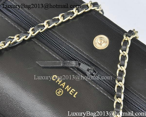 Chanel mini Flap Bags Camellia Sheepskin Leather A99301 Black Chanel mini Flap Bags Camellia Sheepskin Leather A99301 Black