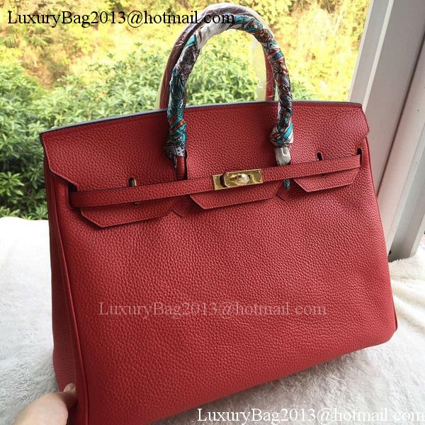 Hermes Birkin 40CM Bag Red Litchi Leather BK40 Gold Hermes Birkin 40CM Bag Red Litchi Leather BK40 Gold