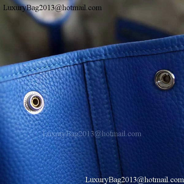 Hermes Garden Party 36cm 30cm Tote Bag Original Leather Blue Hermes Garden Party 36cm 30cm Tote Bag Original Leather Blue