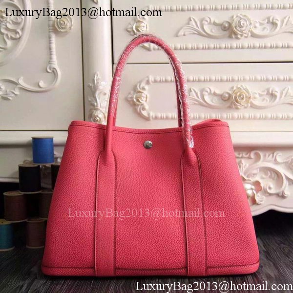 Hermes Garden Party 36cm 30cm Tote Bag Original Leather Light Red Hermes Garden Party 36cm 30cm Tote Bag Original Leather Light Red