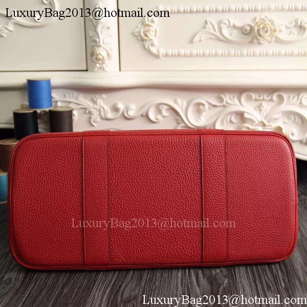 Hermes Garden Party 36cm 30cm Tote Bag Original Leather Red Hermes Garden Party 36cm 30cm Tote Bag Original Leather Red