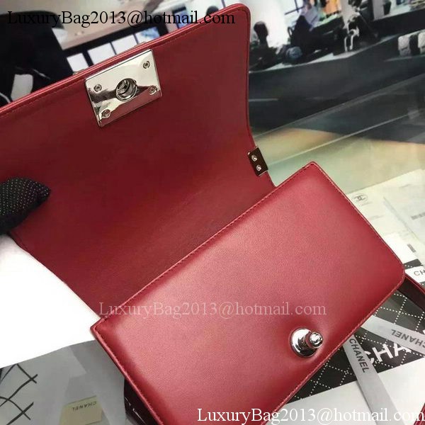 Boy Chanel mini Flap Bag Original Chevron Nubuck Leather A5707 Burgundy Boy Chanel mini Flap Bag Original Chevron Nubuck Leather A5707 Burgundy