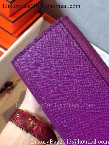 Hermes MINI Kelly 22cm Tote Bag Calfskin Leather K22 Purple Hermes MINI Kelly 22cm Tote Bag Calfskin Leather K22 Purple