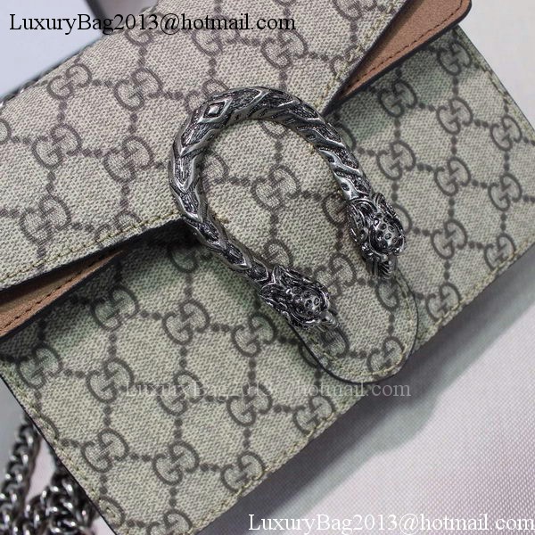 Gucci Dionysus GG Supreme Shoulder Bag 421970 Apricot Gucci Dionysus GG Supreme Shoulder Bag 421970 Apricot