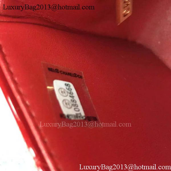 Chanel 2.55 Series Double Flap Bag Burgundy Original Patent Leather CF7024 Gold Chanel 2.55 Series Double Flap Bag Burgundy Original Patent Leather CF7024 Gold