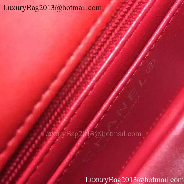Chanel Classic mini Flap Bag Red Original Patent Leather CF7171 Silver Chanel Classic mini Flap Bag Red Original Patent Leather CF7171 Silver
