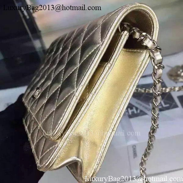 Chanel mini Flap Bag Gold Cannage Pattern A8373 Silver Chanel mini Flap Bag Gold Cannage Pattern A8373 Silver