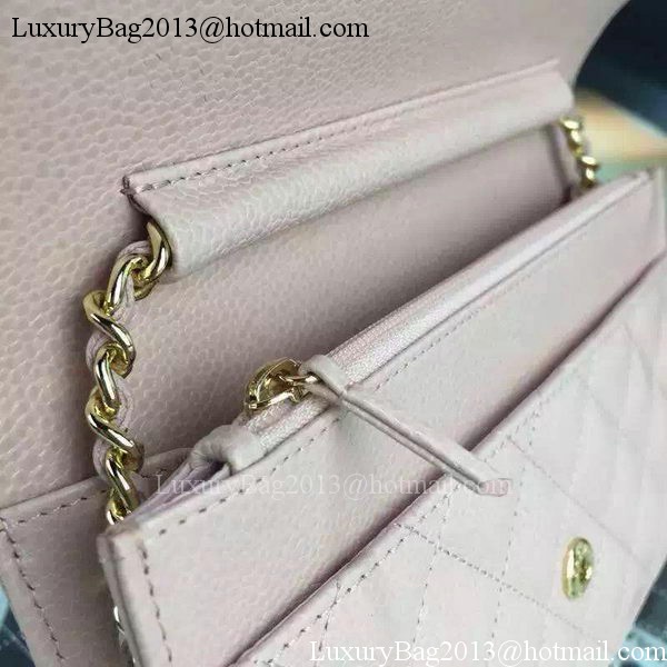 Chanel mini Flap Bag Pink Cannage Pattern A8373 Gold Chanel mini Flap Bag Pink Cannage Pattern A8373 Gold