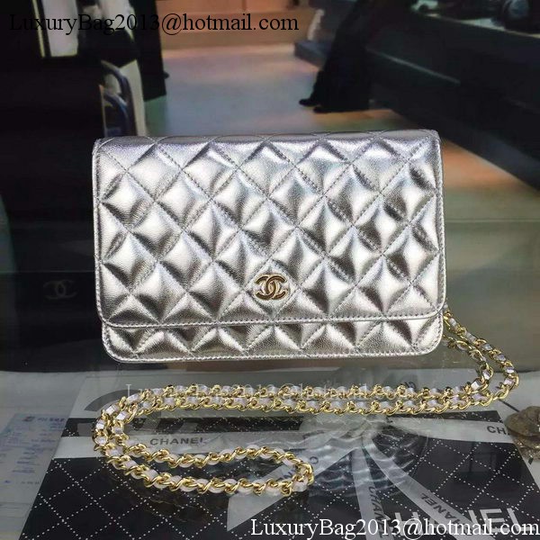 Chanel mini Flap Bag Silver Cannage Pattern A8373 Gold Chanel mini Flap Bag Silver Cannage Pattern A8373 Gold