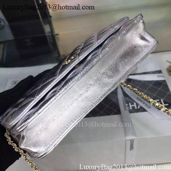 Chanel mini Flap Bag Silver Cannage Pattern A8373 Gold Chanel mini Flap Bag Silver Cannage Pattern A8373 Gold