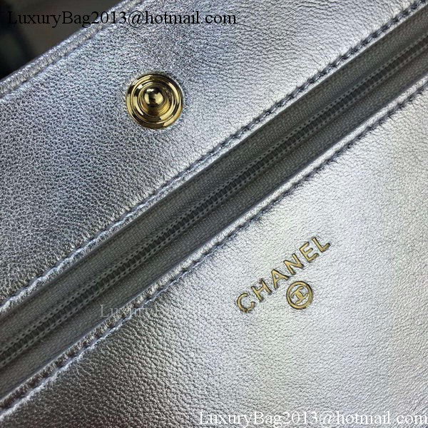 Chanel mini Flap Bag Silver Cannage Pattern A8373 Gold Chanel mini Flap Bag Silver Cannage Pattern A8373 Gold