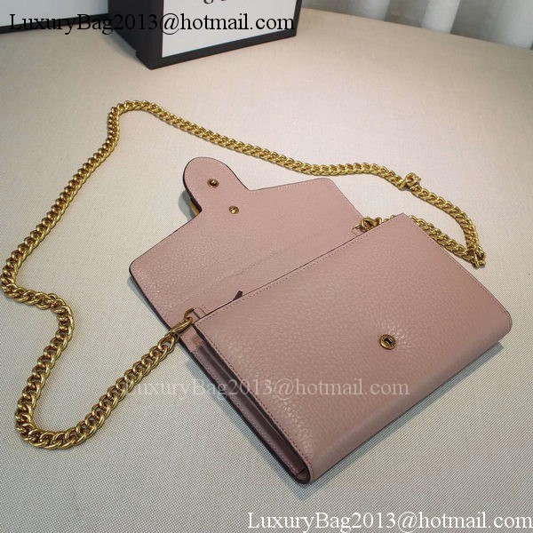 Gucci GG Marmont Leather mini Chain Bag 401232 Pink Gucci GG Marmont Leather mini Chain Bag 401232 Pink