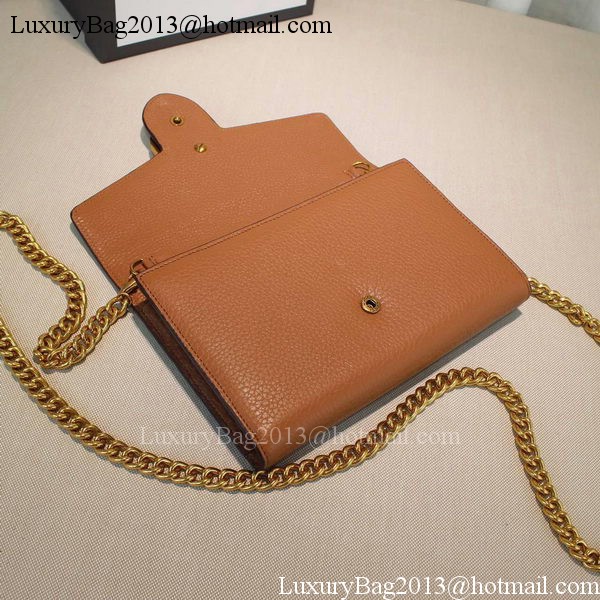 Gucci GG Marmont Leather mini Chain Bag 401232 Wheat Gucci GG Marmont Leather mini Chain Bag 401232 Wheat