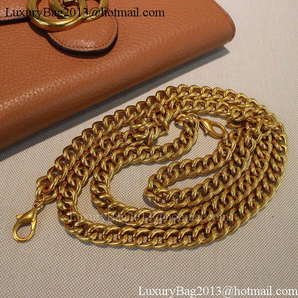 Gucci GG Marmont Leather mini Chain Bag 401232 Wheat Gucci GG Marmont Leather mini Chain Bag 401232 Wheat