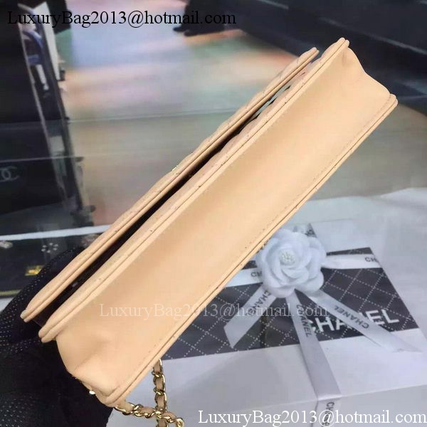 Chanel mini Flap Bag Chevron Leather A33814 Apricot Chanel mini Flap Bag Chevron Leather A33814 Apricot