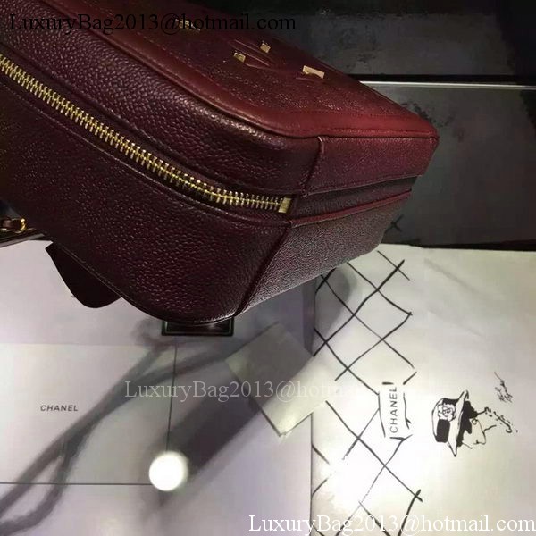 Chanel Shoulder Bag Original Calfskin Leather CHA6678 Burgundy Chanel Shoulder Bag Original Calfskin Leather CHA6678 Burgundy