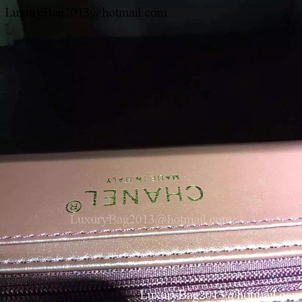 Chanel Shoulder Bag Original Calfskin Leather CHA6678 Pink&Black Chanel Shoulder Bag Original Calfskin Leather CHA6678 Pink&Black