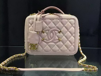 Chanel Shoulder Bag Original Calfskin Leather CHA6678 Pink Chanel Shoulder Bag Original Calfskin Leather CHA6678 Pink