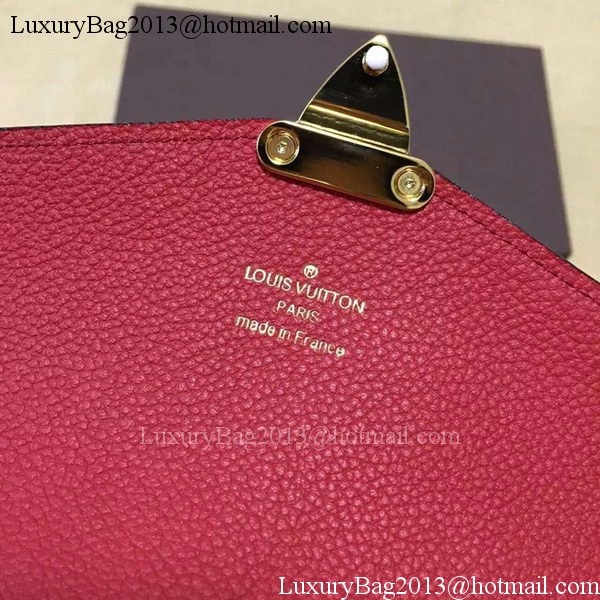 Louis Vuitton Monogram Canvas PALLAS WALLET M58413 Red Louis Vuitton Monogram Canvas PALLAS WALLET M58413 Red