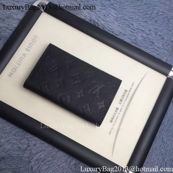 Louis Vuitton Monogram Empreinte COMPACT CURIEUSE WALLET M60568 Black Louis Vuitton Monogram Empreinte COMPACT CURIEUSE WALLET M60568 Black
