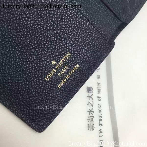 Louis Vuitton Monogram Empreinte COMPACT CURIEUSE WALLET M60568 Black Louis Vuitton Monogram Empreinte COMPACT CURIEUSE WALLET M60568 Black