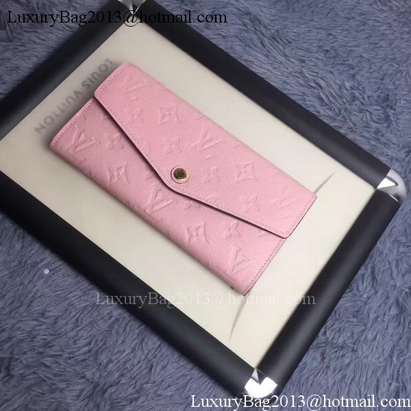 Louis Vuitton Monogram Empreinte WALLET M60565 Pink Louis Vuitton Monogram Empreinte WALLET M60565 Pink