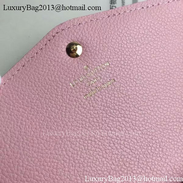 Louis Vuitton Monogram Empreinte WALLET M60565 Pink Louis Vuitton Monogram Empreinte WALLET M60565 Pink